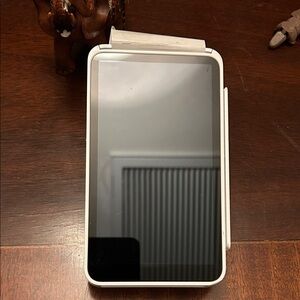 White Tablet with Stylus